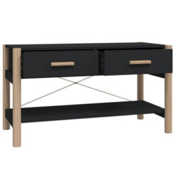 Berkfield Tv Cabinet Black 82X38X45 Cm Engineered Wood - thumbnail 7