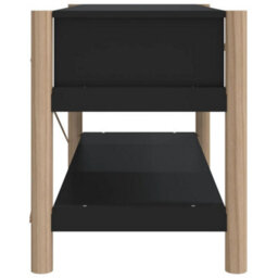 Berkfield Tv Cabinet Black 82X38X45 Cm Engineered Wood - thumbnail 6