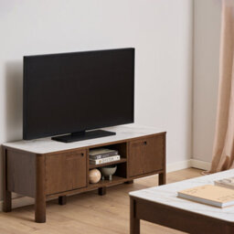 Furniture To Go Southampton Tv Unit 2 Doors 1 Shelf In Ceramic Cream - thumbnail 5