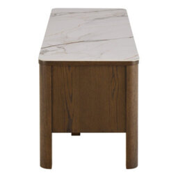 Furniture To Go Southampton Tv Unit 2 Doors 1 Shelf In Ceramic Cream - thumbnail 3