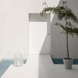Blomus Lito Lantern Candle Holder L - White - thumbnail 3