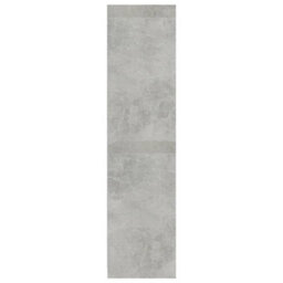 Vidaxl Wardrobe Concrete Grey 100X50X200 Cm Engineered Wood - thumbnail 5