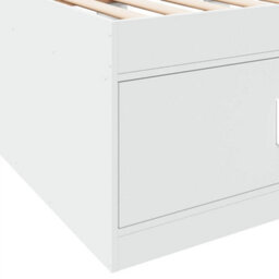 Berkfield Daybed With Drawers Without Mattress White 75X190 Cm Small Single - thumbnail 8