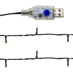 Berkfield Functional Christmas Garland With Led Lights 20 M Silver - thumbnail 7