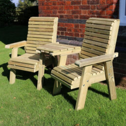 Churnet Valley Garden Furniture Ltd Churnet Valley Ergo Love Seats - thumbnail 2
