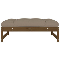 Berkfield Garden Footstool Honey Brown 120X80 Cm Solid Wood Pine - thumbnail 4