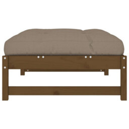 Berkfield Garden Footstool Honey Brown 120X80 Cm Solid Wood Pine - thumbnail 5