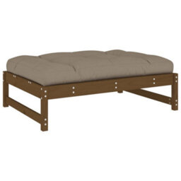 Berkfield Garden Footstool Honey Brown 120X80 Cm Solid Wood Pine - thumbnail 6