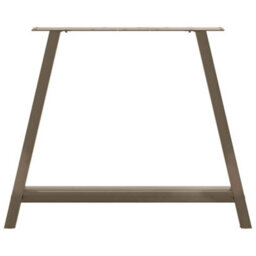Berkfield Dining Table Legs A-Shaped 2 Pcs 100X(72-73) Cm Steel - thumbnail 5