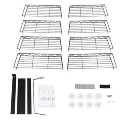 8 Tier Metal Over Door Hanging Storage Rack Organiser - thumbnail 5