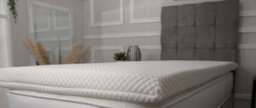Starlight Beds Memory Foam Topper With Free Luxury Bubble Cover - 1 Inch Deep - Small Single - thumbnail 1
