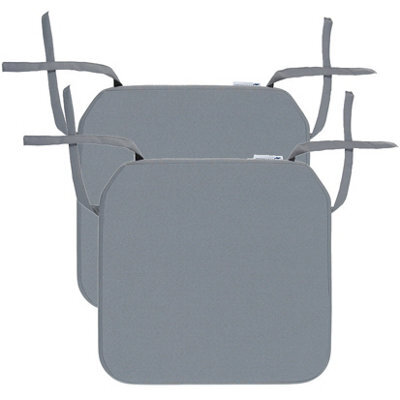 ProHeeder Outdoor Indoor Seat Cushion Pads Water Resistant - 40X40X5Cm - Grey 2 Pack - image 1
