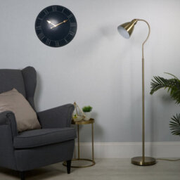 Pagazzi Lighting Pagazzi Fairfax Antique Brass Task Floor Lamp - thumbnail 2