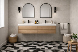 Marlborough Kavian Mid Grey Matt Porcelain Wall Tiles (35 Pack - 5 Box - 6.2M2 Coverage) - Lounge - Inspired By Natural Limestone - thumbnail 7