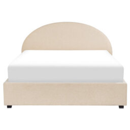 Beliani Ottoman Bed Boucle Vaucluse 160 X 200 Cm (Eu King Size) Beige - thumbnail 5
