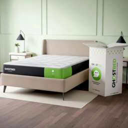 Xample Ghostbed Classic Memory Foam Mattress, Super King (180 X 200 Cm) - 25Cm Deep, Medium/firm, Cooling Cover, Ghost Bounce & Cell Foam - thumbnail 2