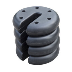 Outsunny Tent Weight Base 4Pcs Gazebo Foot Leg Pole Anchor Weights Marquee - thumbnail 2
