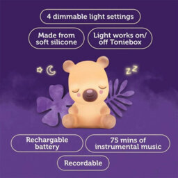 Tonies Night Light Tonie Audio Play - Sleepy Bear - thumbnail 3