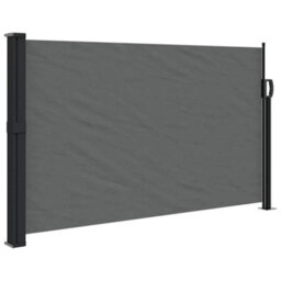 Walplus Retractable Side Awning Garden Sun Shade Canopy Gazebo For Back Door, Porch, Patio Anthracite 120X500 Cm - thumbnail 2