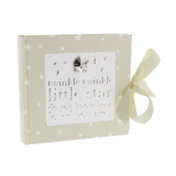 "Bambino Baby Photo Album Holds 80 6"" X 4"" Prints - Twinkle Twinkle"