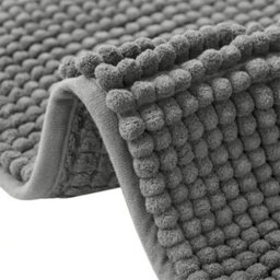 (50Cm X 80Cm, Grey) Anti Slip Soft Bath Mats For Bathroom Shower Rug - thumbnail 2