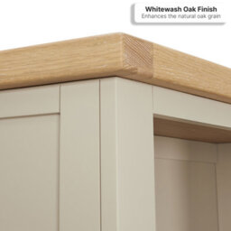 The Furniture Market Cheshire Dove Grey Painted Large Tall Bookcase - thumbnail 4
