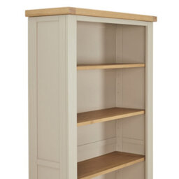 The Furniture Market Cheshire Dove Grey Painted Large Tall Bookcase - thumbnail 6