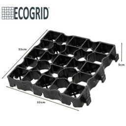 Ecogrid E50 Gravel/grass Paving Grids- Ground Stabilisation Driveway Pathway Tiles (10 Square Metres) - thumbnail 7