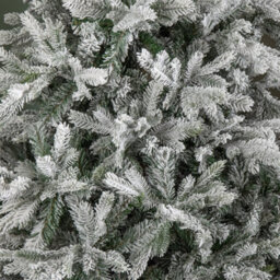Samuel Alexander 8Ft (2.4M) Snowy Grandis Fir Artificial Christmas Tree With 2935 Tips & Metal Stand - thumbnail 7