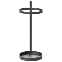 Beliani Umbrella Stand Lobamba Metal Black - thumbnail 5