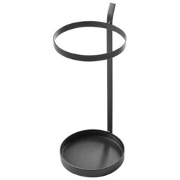 Beliani Umbrella Stand Lobamba Metal Black - thumbnail 6