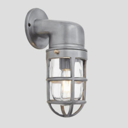 Industville Bulkhead Outdoor & Bathroom Sconce Wall Light, 12 Inch, Gunmetal - thumbnail 1