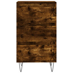 Berkfield Sideboard Smoked Oak 40X35X70 Cm Engineered Wood - thumbnail 5