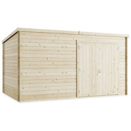 Billyoh Pro Pent Log Cabin Wooden Shed - W4.0M X D2.5M (13 X 8Ft) - 28mm Thickness - thumbnail 3