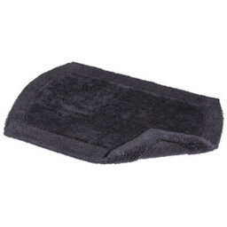 Showerdrape Ultra 100% Cotton Charcoal Reversible Bath Mat 800 X 500mm - thumbnail 2