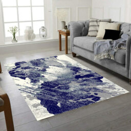 Modern Abstract Marble Effect Living Room Area Rug Rectangular Soft Short Pile Carpet For Bedroom Dining Room 160X230 Cm - thumbnail 1
