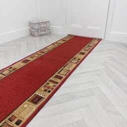 Jena Hallway Runner Rug - Hardwearing, Non-Slip & Durable Carpet For Hall, Kitchen & Corridor - thumbnail 4