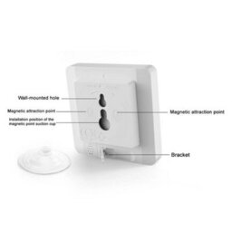 Waterproof Bathroom Digital Shower Clock Timer Alarm Temperature Meter Humidity - thumbnail 4
