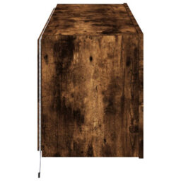 Walplus Tv Wall Cabinets With Led Lights 2 Pcs Smoked Oak 60X35X41 Cm - thumbnail 9