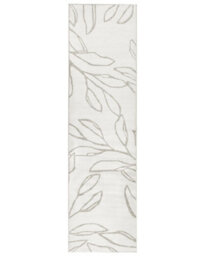 Wyld And Coco Casalux Runner Rug Light Beige Polyester 80 X 300 Cm Low-Pile Anti-Slip Underfloor Heating Compatible - thumbnail 1