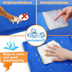 Petlicity Dog Cooling Gel Pillow Mat - Pet Cooling Pad, Non-Toxic Gel, Self Cooling Mat For Dogs & Cats - thumbnail 5