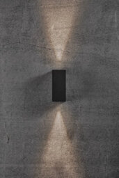 Nordlux Asbol Outdoor Aluminium Wall Light 20,000 Hrs Black,mains Led - thumbnail 7