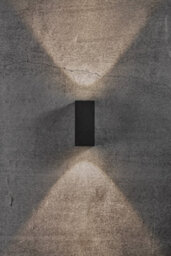 Nordlux Asbol Outdoor Aluminium Wall Light 20,000 Hrs Black,mains Led - thumbnail 5