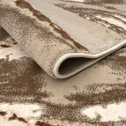 Smart Living Parma Modern Shimmer Rug - Soft Luxury For Living & Bedroom - Beige - 120 X 170 Cm - thumbnail 2