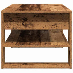 Berkfield Coffee Table Vintage Wood 102X55X45 Cm Made Of Engineered Wood - thumbnail 7