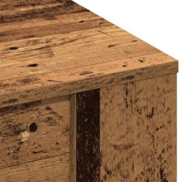 Berkfield Coffee Table Vintage Wood 102X55X45 Cm Made Of Engineered Wood - thumbnail 8
