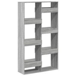 Berkfield Classic Room Divider Grey Sonoma 100X33X175 Cm Engineered Wood