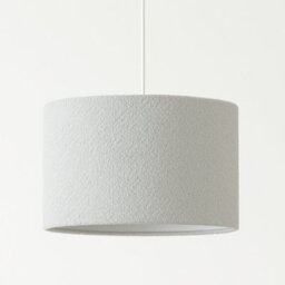 CGC Lighting Cgc Petra 30Cm Grey Boucle Ceiling Or Table Lamp Shade