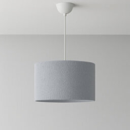 CGC Lighting Cgc Petra 30Cm Grey Boucle Ceiling Or Table Lamp Shade - thumbnail 2