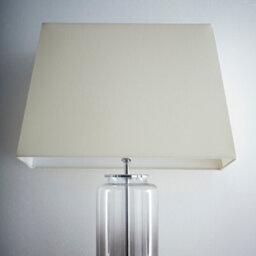 "K Living 17"" Modern Cream Rectangle Light Shade For Ceiling Pendant" - thumbnail 1